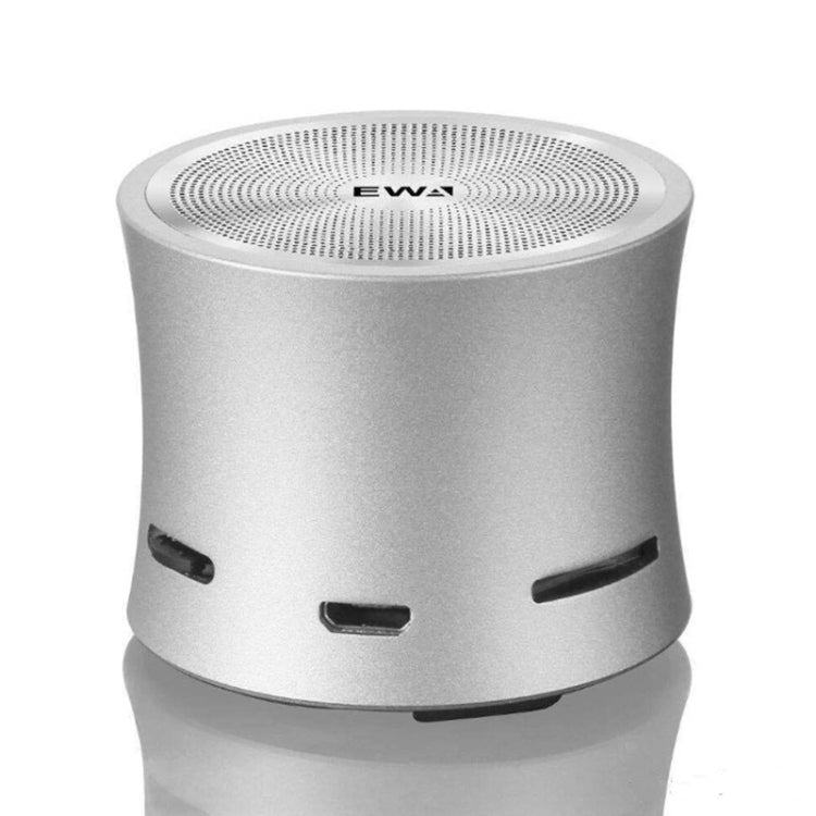 Coluna Bluetooth EWA A104, leitor MP3 portátil, coluna metálica com entrada USB, leitor MP3, coluna multimédia estéreo