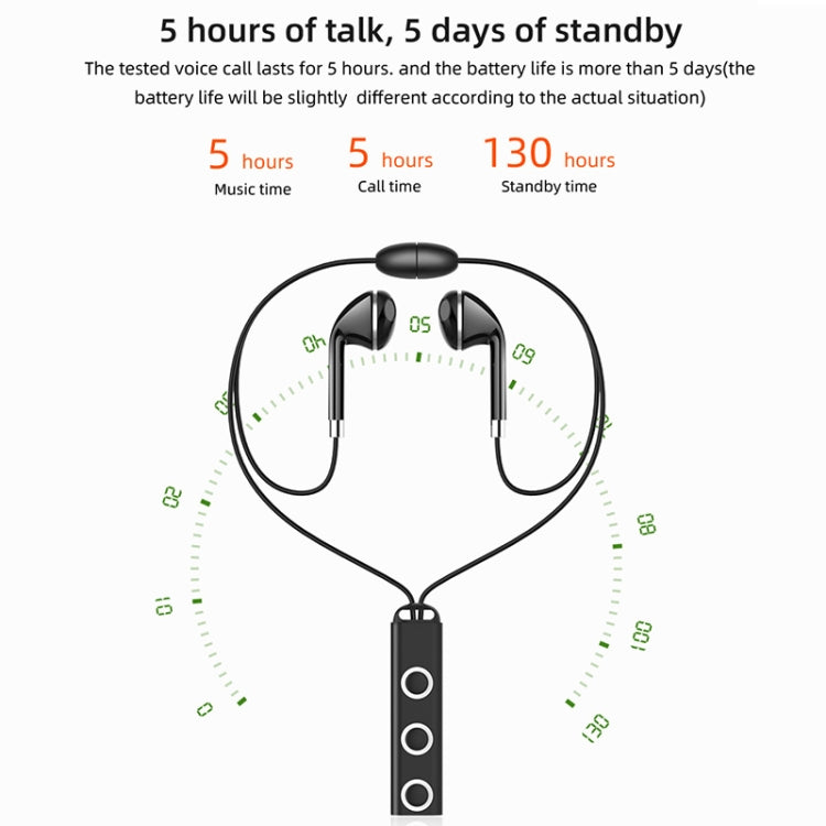 Auriculares magnéticos BT313, auscultadores desportivos sem fios, mãos-livres Bluetooth, estéreo HD, graves, com microfone