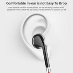 Auriculares magnéticos BT313, auscultadores desportivos sem fios, mãos-livres Bluetooth, estéreo HD, graves, com microfone