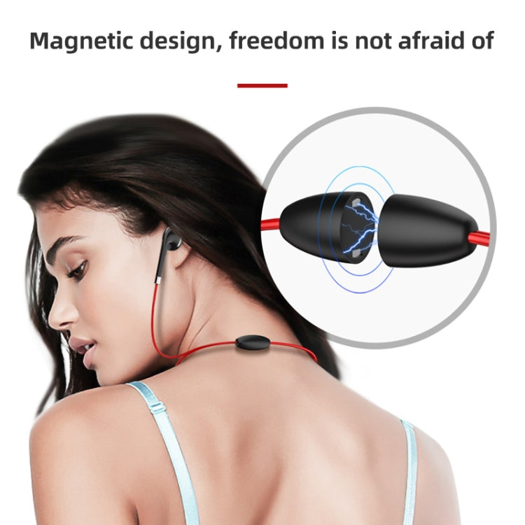 Auriculares magnéticos BT313, auscultadores desportivos sem fios, mãos-livres Bluetooth, estéreo HD, graves, com microfone