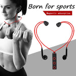 Auriculares magnéticos BT313, auscultadores desportivos sem fios, mãos-livres Bluetooth, estéreo HD, graves, com microfone