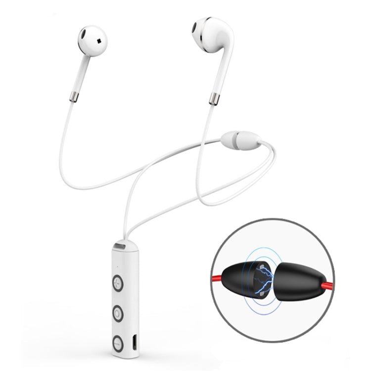Auriculares magnéticos BT313, auscultadores desportivos sem fios, mãos-livres Bluetooth, estéreo HD, graves, com microfone