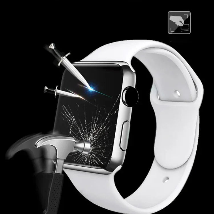 mocolo Filme de Vidro Temperado 0.33mm 9H 3D com Borda Redonda, Para Apple Watch series 5 / 4 40mm, Para Apple Watch series 5 / 4 44mm