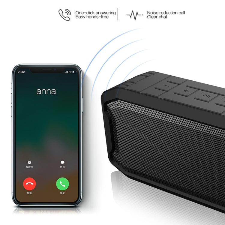 Colunas Bluetooth sem fios M3 impermeáveis, coluna portátil para exterior, mini caixa, suporta FM, TF e disco U