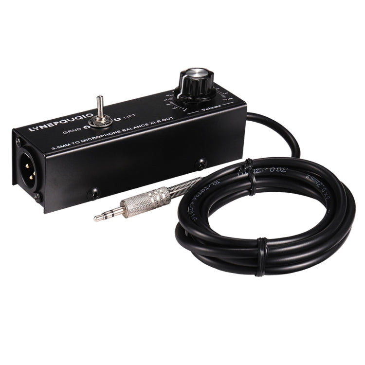 B012 Conversor Profissional de Sinal Estéreo para Saída de Sinal Balanceado para Microfone