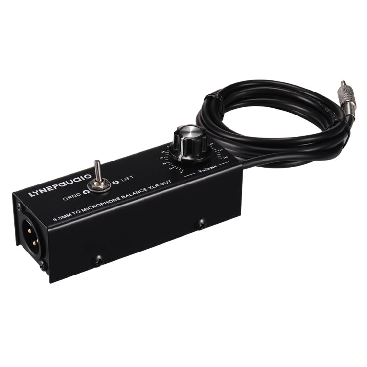 B012 Conversor Profissional de Sinal Estéreo para Saída de Sinal Balanceado para Microfone