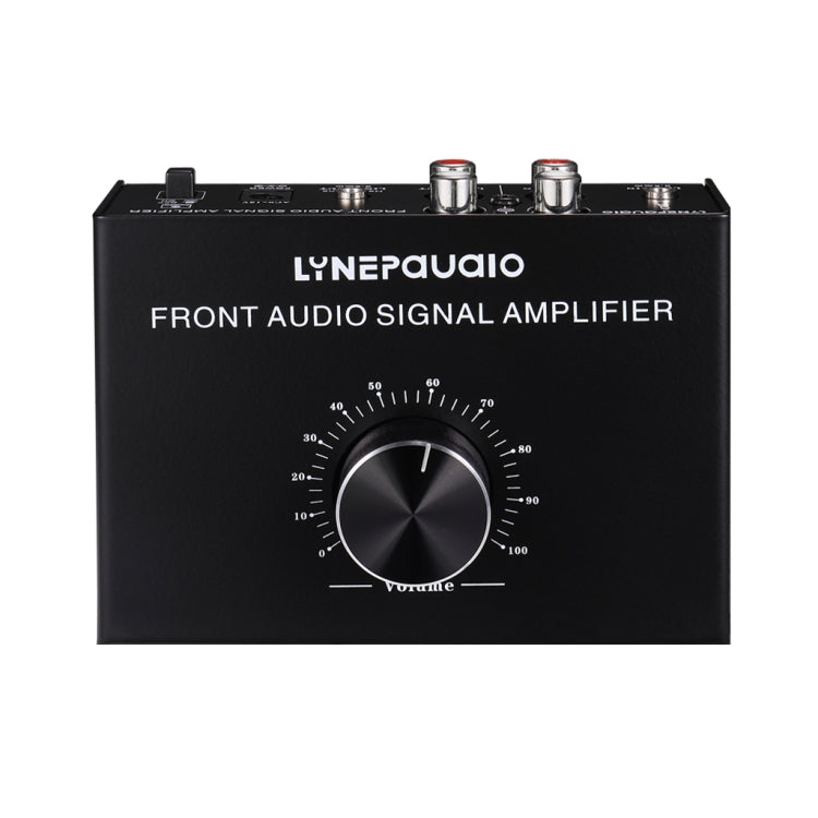 Amplificador de Sinal Estéreo Frontal B015 Amplificador para Auscultadores e Colunas Fonte de Áudio Dupla, B015