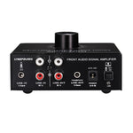 Amplificador de Sinal Estéreo Frontal B015 Amplificador para Auscultadores e Colunas Fonte de Áudio Dupla, B015