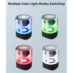 Coluna Bluetooth Fineblue MK-22 TWS com Absorção Magnética e Luz LED