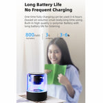 Coluna Bluetooth Fineblue MK-22 TWS com Absorção Magnética e Luz LED