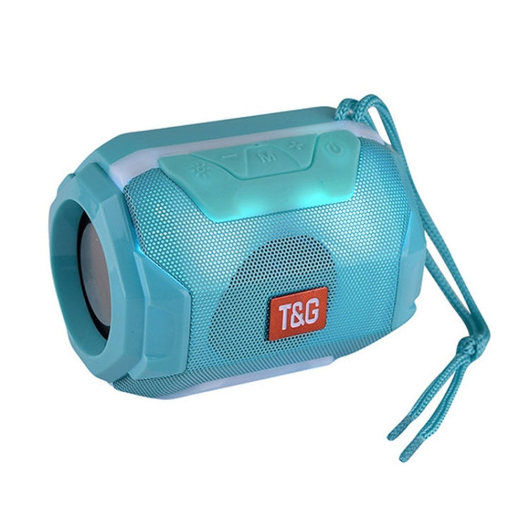 Coluna Bluetooth portátil estéreo com LED T&G TG162, mini coluna sem fios, subwoofer