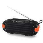 Nova coluna Bluetooth Rixing NR907 portátil com som estéreo envolvente, microfone, suporta cartão TF e rádio FM