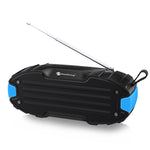 Nova coluna Bluetooth Rixing NR907 portátil com som estéreo envolvente, microfone, suporta cartão TF e rádio FM