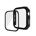 Capa de PC com Cobertura Total ENKAY Hat-prince + Protetor de Vidro Temperado para Apple Watch Series 6 / 5 / 4 / SE 3 / SE 2 / SE 1 40mm