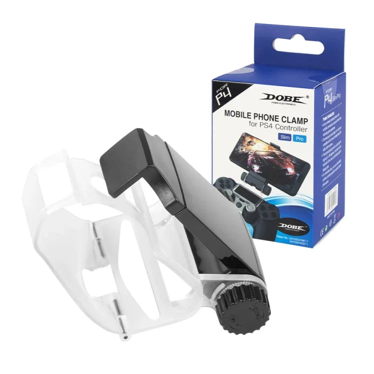 Suporte Ajustável Inteligente para Telemóvel DOBE para Comando PS4/Slim/Pro, TP4-016B