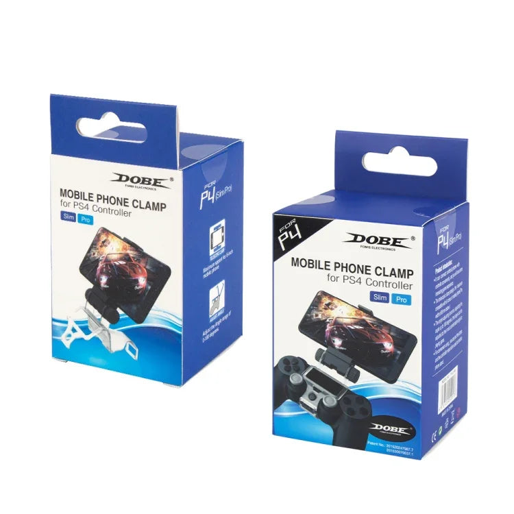 Suporte Ajustável Inteligente para Telemóvel DOBE para Comando PS4/Slim/Pro, TP4-016B