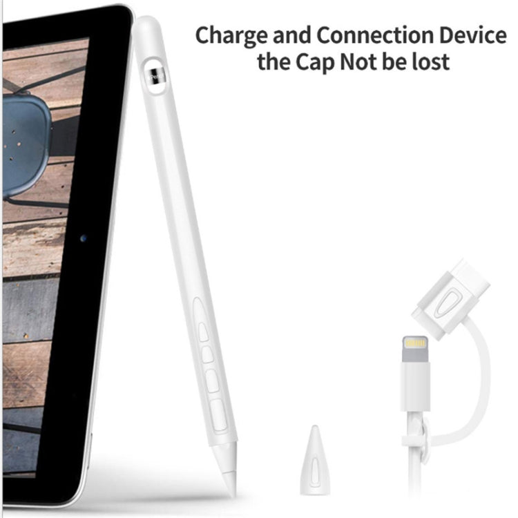 Adequado para Apple Pencil 1ª Geração Caneta Stylus Touch Capa Protetora de Silicone Tampa da Caneta