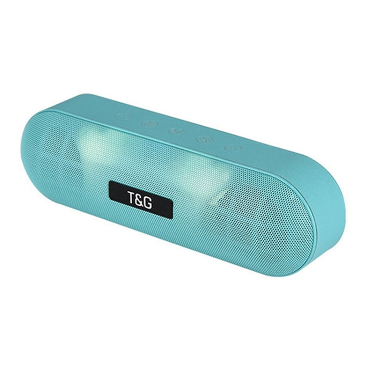 Coluna Bluetooth portátil T&G TG148, áudio estéreo, graves potentes, lanterna LED, coluna sem fios