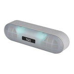 Coluna Bluetooth portátil T&G TG148, áudio estéreo, graves potentes, lanterna LED, coluna sem fios