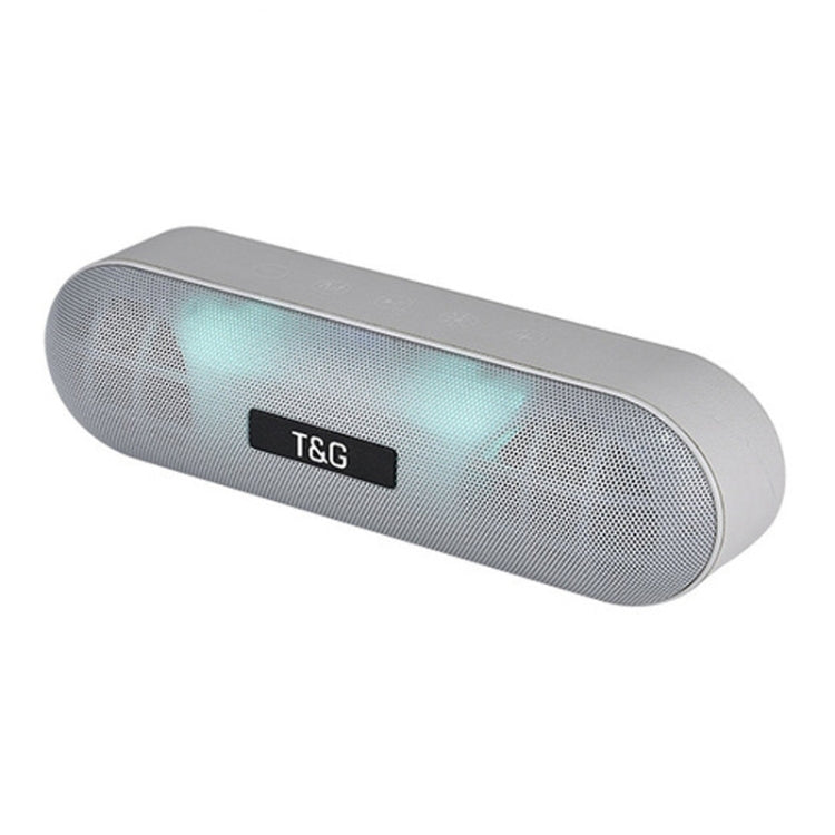 Coluna Bluetooth portátil T&G TG148, áudio estéreo, graves potentes, lanterna LED, coluna sem fios