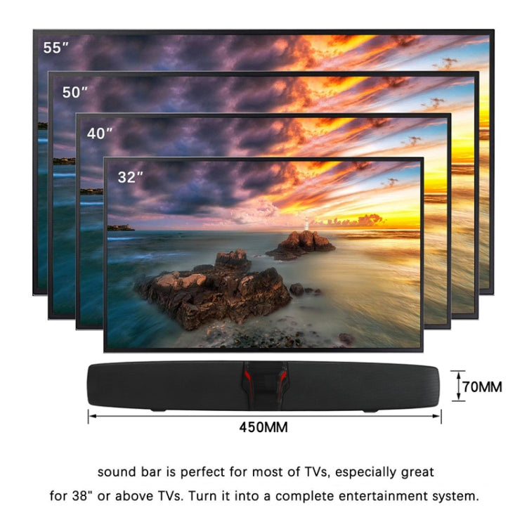 Nova coluna Bluetooth Rixing NR7017 TWS portátil 10W com som estéreo envolvente, barra de som, microfone