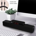 Coluna Portátil Bluetooth Newrixing NR5017 LED TWS Sistema de Som Altifalante 10W Estéreo Surround