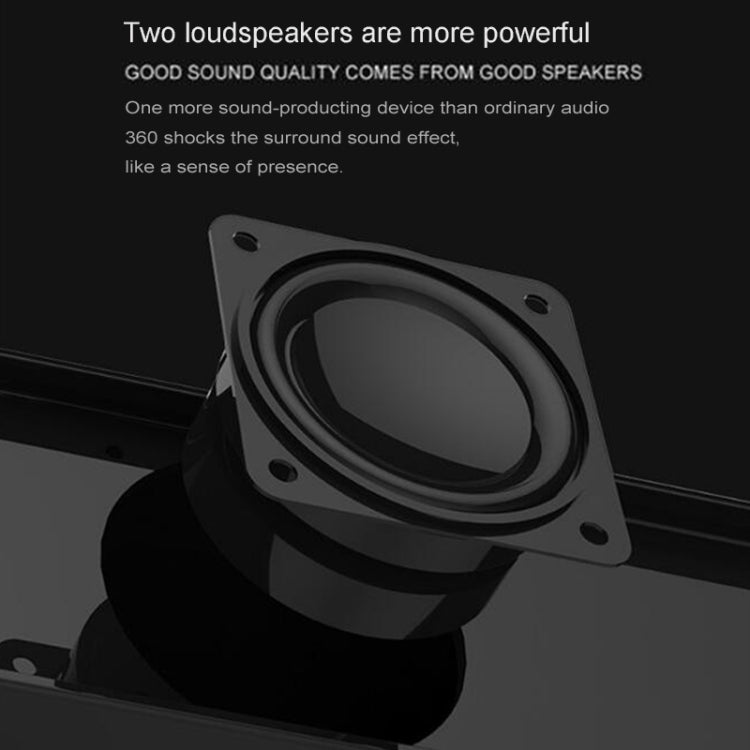 Coluna Portátil Bluetooth Newrixing NR5017 LED TWS Sistema de Som Altifalante 10W Estéreo Surround