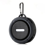 Coluna de Carro Bluetooth Sem Fios C6a Outdoor Chuck com Ventosa, Suporta Cartão TF