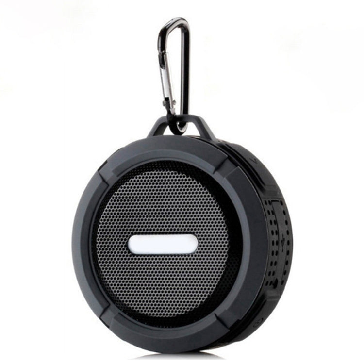 Coluna de Carro Bluetooth Sem Fios C6a Outdoor Chuck com Ventosa, Suporta Cartão TF