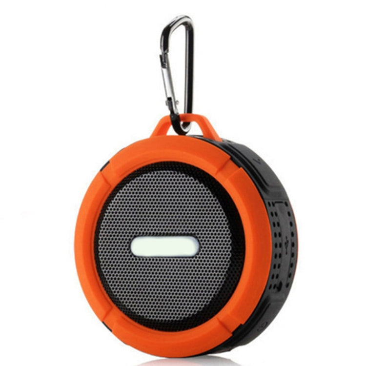 Coluna de Carro Bluetooth Sem Fios C6a Outdoor Chuck com Ventosa, Suporta Cartão TF