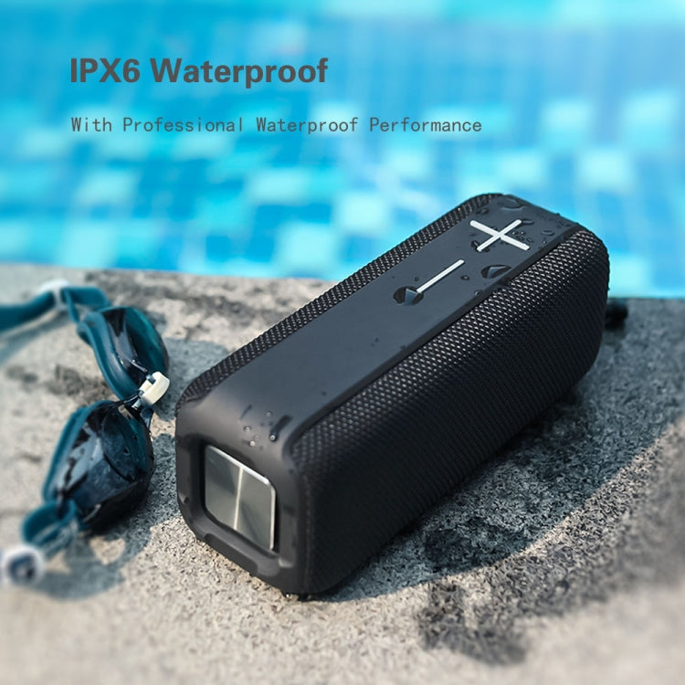 Coluna Portátil Bluetooth P15 10W Sistema de Som Estéreo para Exterior, Suporta TF e FM
