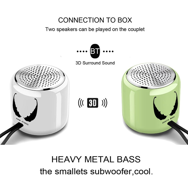 Coluna Portátil Subwoofer Bluetooth 5.0 M9 Corpo em Liga de Alumínio Reprodutor de Música