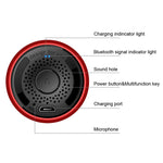 Coluna Portátil Subwoofer Bluetooth 5.0 M9 Corpo em Liga de Alumínio Reprodutor de Música