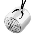 Coluna Portátil Subwoofer Bluetooth 5.0 M9 Corpo em Liga de Alumínio Reprodutor de Música