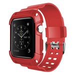 For Apple Watch 3 / 2 / 1  Generation  42mm All-In-One Silicone Strap
