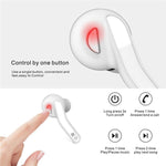 Auriculares Bluetooth TWS T88 mini com controlo tátil, HiFi, auriculares sem fios com caixa de carregamento