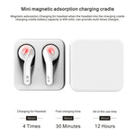 Auriculares Bluetooth TWS T88 mini com controlo tátil, HiFi, auriculares sem fios com caixa de carregamento