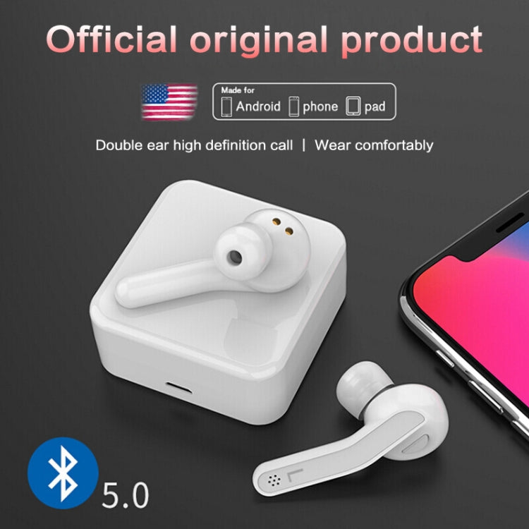 Auriculares Bluetooth TWS T88 mini com controlo tátil, HiFi, auriculares sem fios com caixa de carregamento