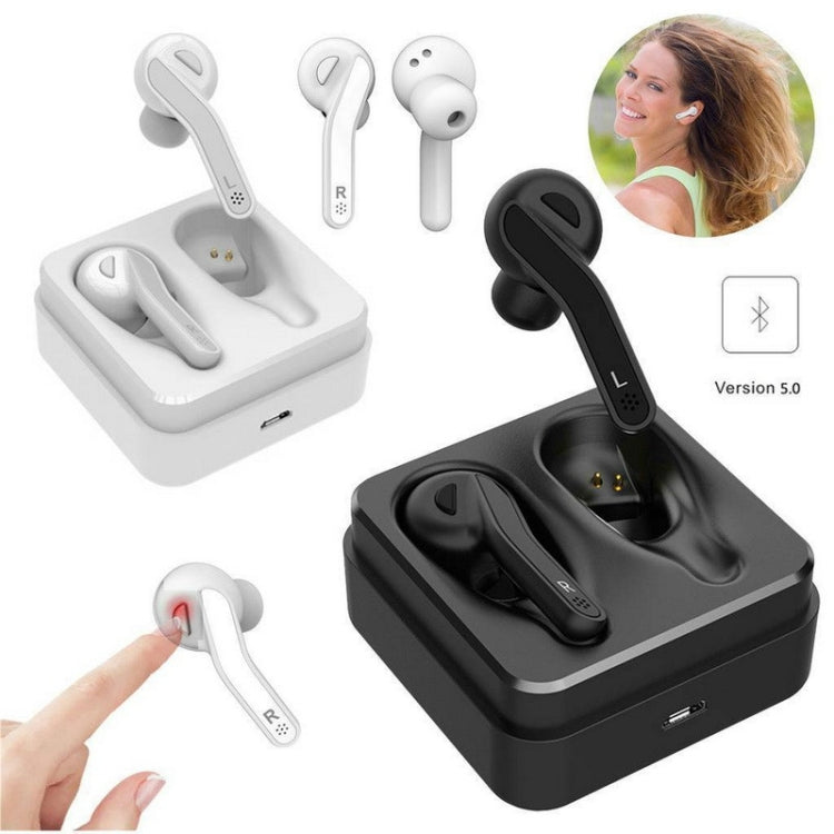 Auriculares Bluetooth TWS T88 mini com controlo tátil, HiFi, auriculares sem fios com caixa de carregamento