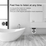 Colunas Bluetooth Transparentes Portáteis TWS BT628 10W com Base Magnética Ligável Subwoofer Estéreo para Exterior