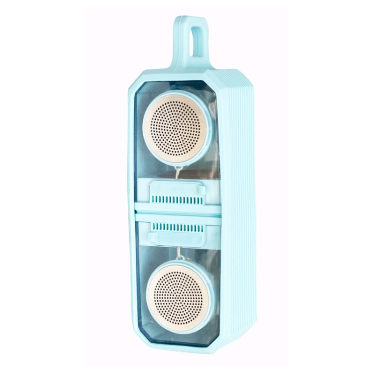 Colunas Bluetooth Transparentes Portáteis TWS BT628 10W com Base Magnética Ligável Subwoofer Estéreo para Exterior