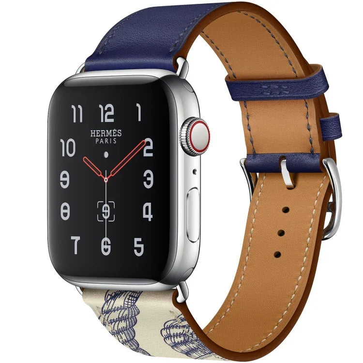 Para Apple Watch 3 / 2 / 1 Geração 42mm Correia Universal de Ecrã de Seda com Anel Único