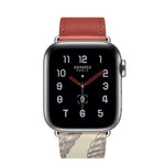 Para Apple Watch 3 / 2 / 1 Geração 42mm Correia Universal de Ecrã de Seda com Anel Único
