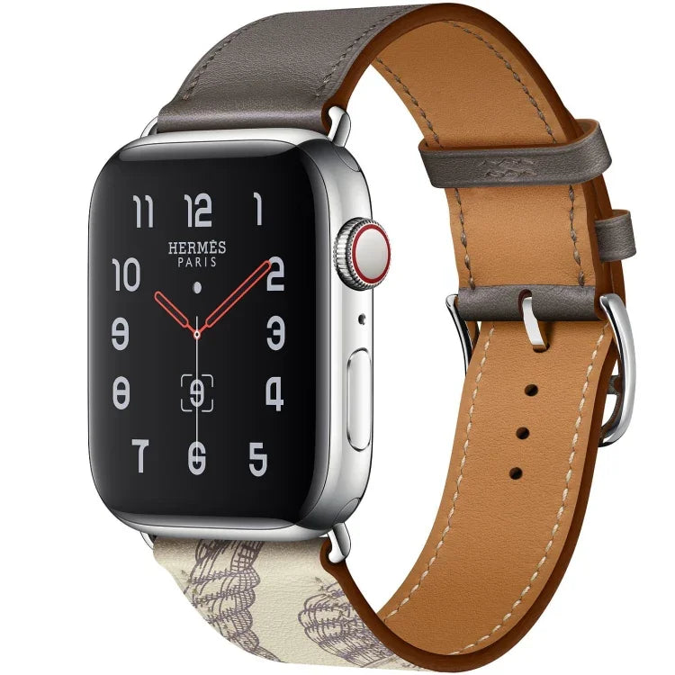 Para Apple Watch 3 / 2 / 1 Geração 42mm Correia Universal de Ecrã de Seda com Anel Único