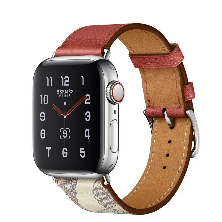 Para Apple Watch 3 / 2 / 1 Geração 42mm Correia Universal de Ecrã de Seda com Anel Único