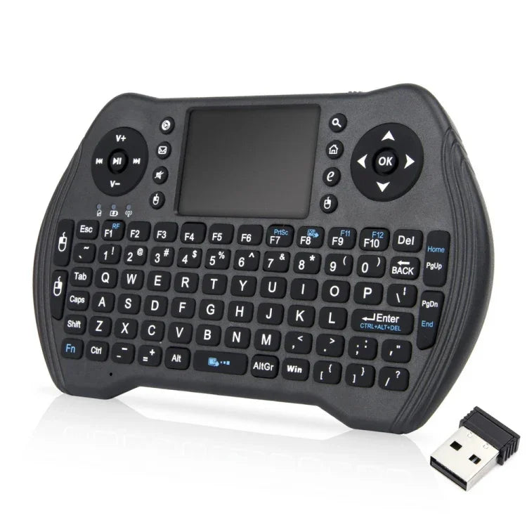 Teclado Mini Sem Fios MT10 Fly Air Mouse 2.4GHz Multifuncional Fly Air Mouse