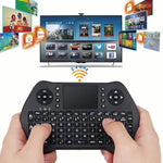 Teclado Mini Sem Fios MT10 Fly Air Mouse 2.4GHz Multifuncional Fly Air Mouse