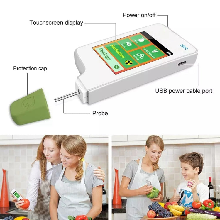 Greentest 2 Detector de Segurança Alimentar Ambiental para Resíduos de Nitrato em Legumes, Frutas e Carne, Detector de Segurança Ambiental