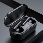 Auriculares Bluetooth TWS T10 mini com controlo tátil, HiFi, com microfone e caixa de carregamento