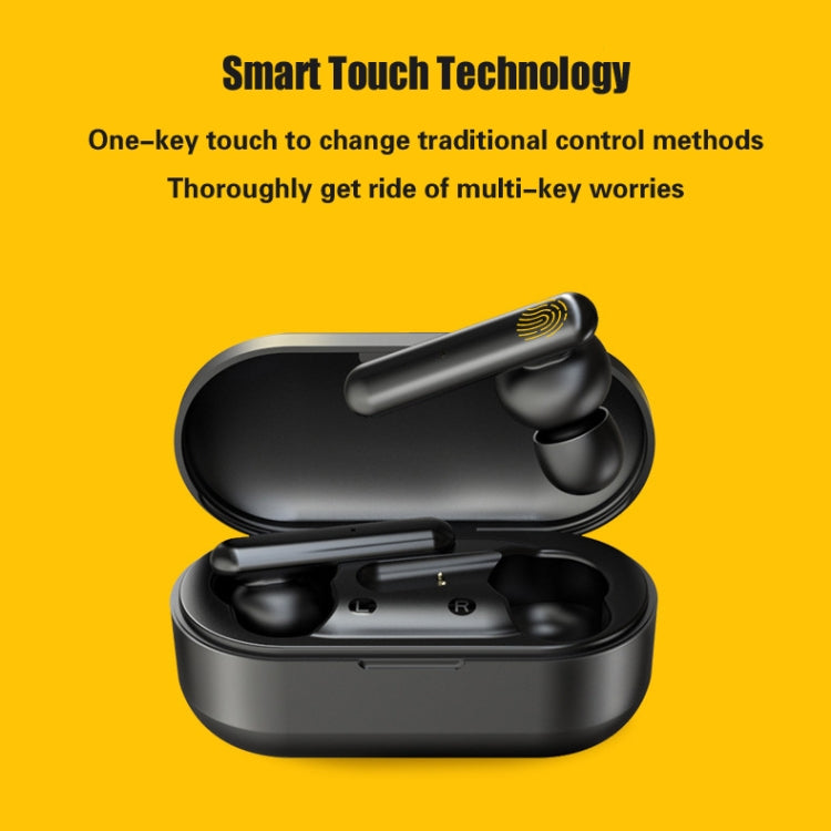 Auriculares Bluetooth TWS T10 mini com controlo tátil, HiFi, com microfone e caixa de carregamento